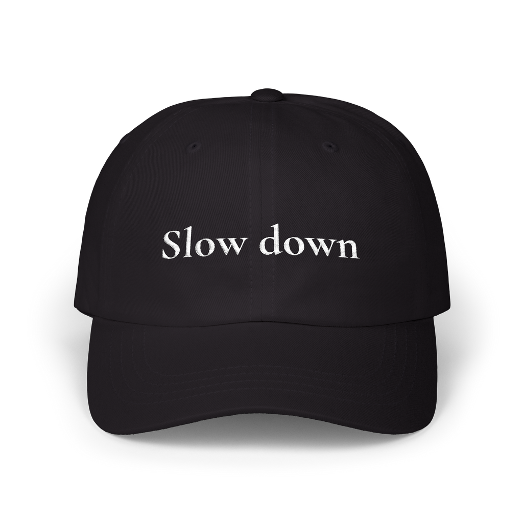 Slowdown Dad Cap Embroidered · Multi Color Ops