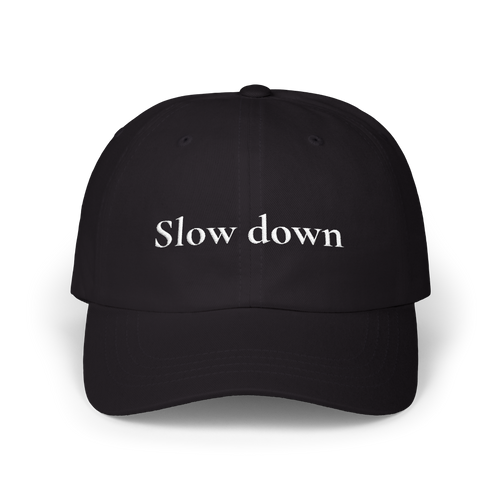 Slowdown Dad Cap Embroidered · Multi Color Ops