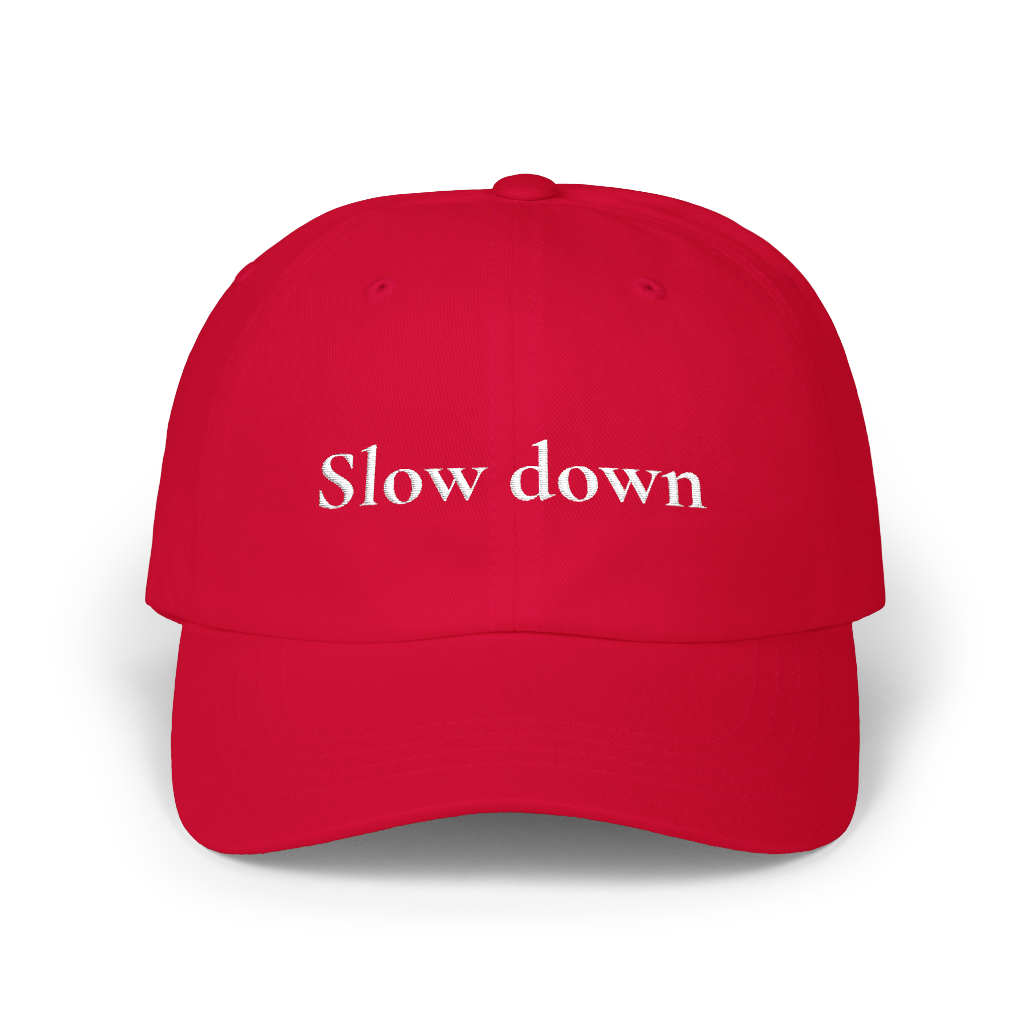 Slowdown Dad Cap Embroidered · Multi Color Ops