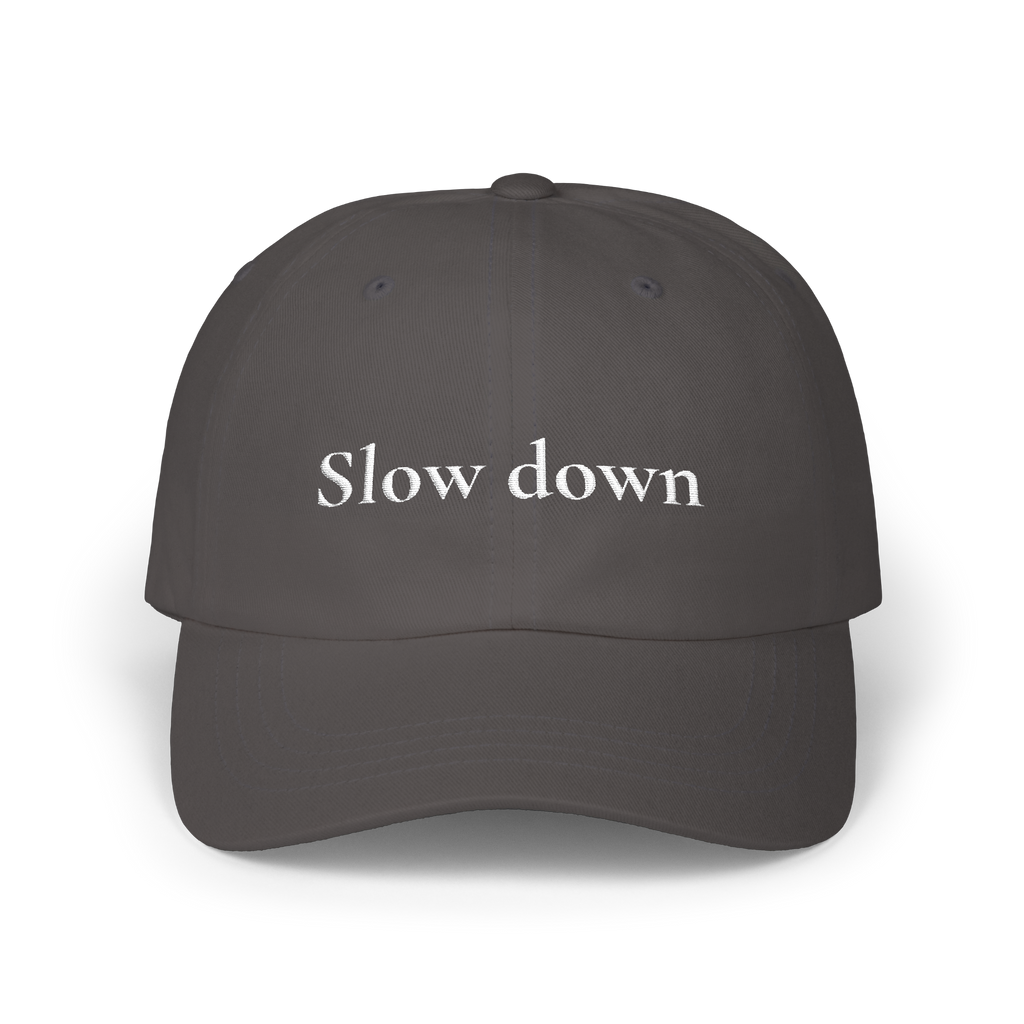 Slowdown Dad Cap Embroidered · Multi Color Ops