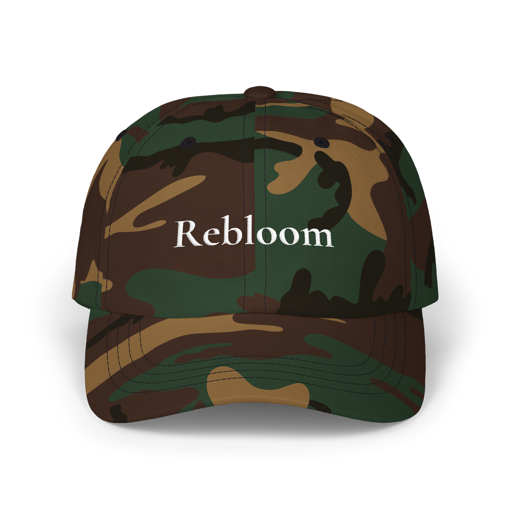 ReBloom Dad Cap Embroidered Multi Color Ops