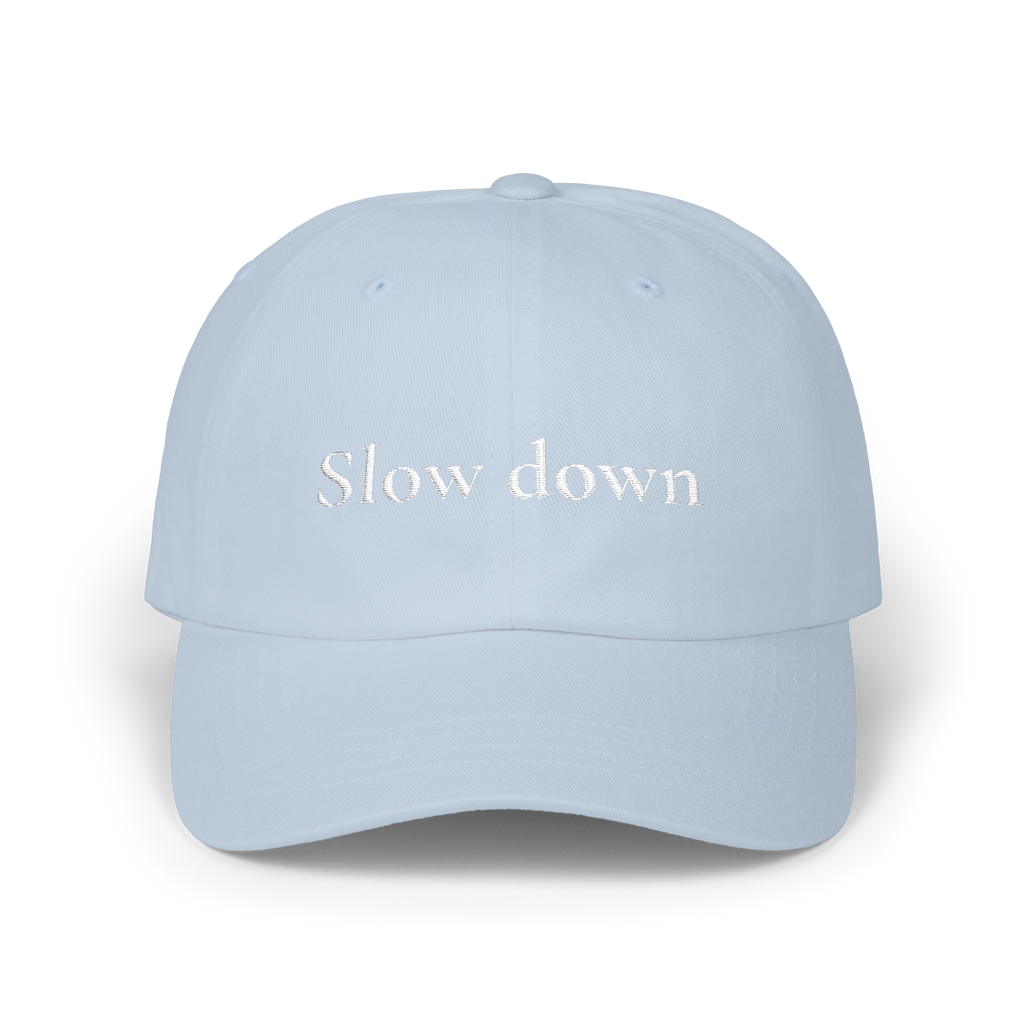 Slowdown Dad Cap Embroidered · Multi Color Ops