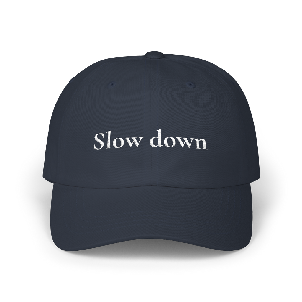 Slowdown Dad Cap Embroidered · Multi Color Ops