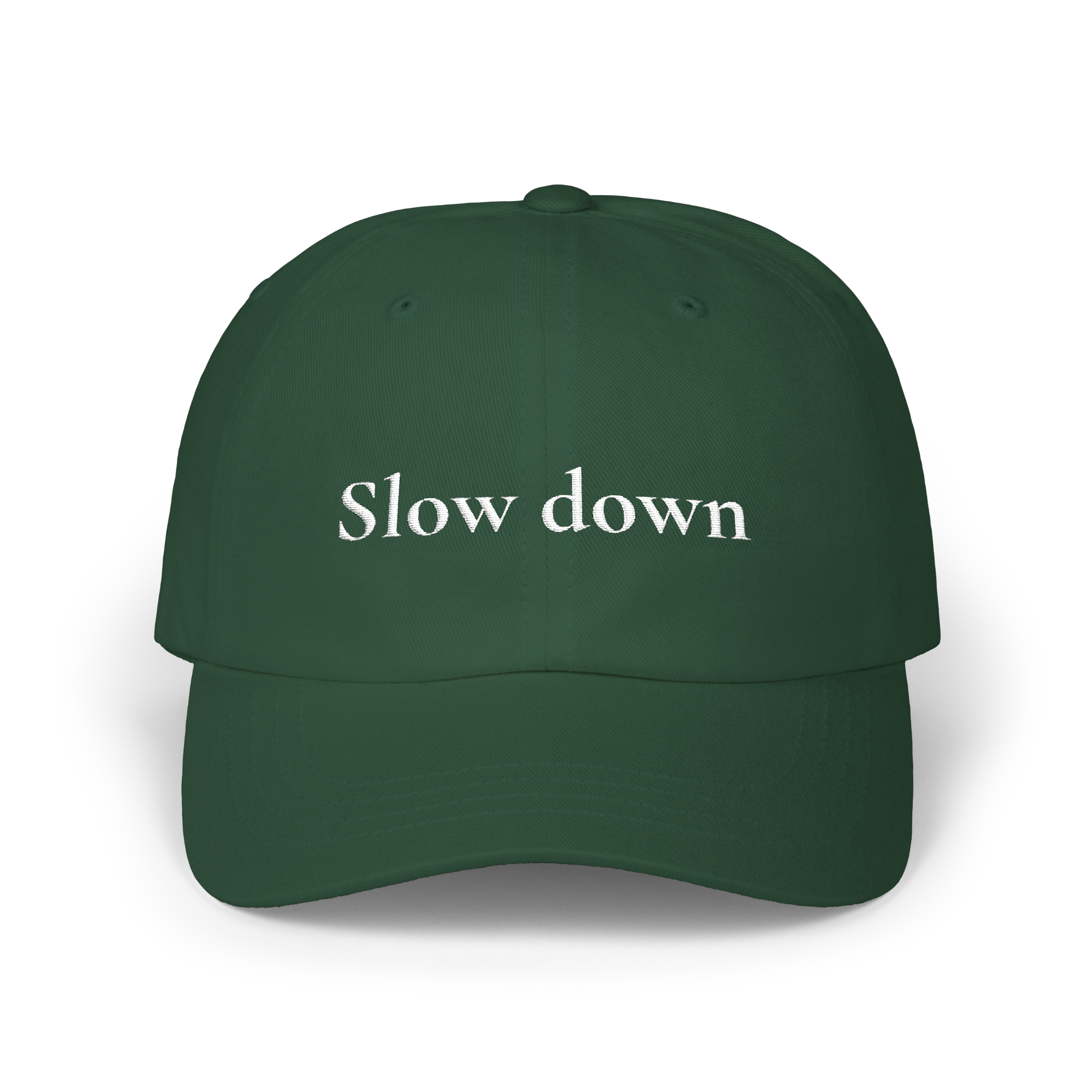 Slowdown Dad Cap Embroidered · Multi Color Ops